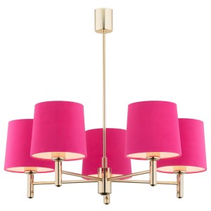 Żyrandol złoto różowy GOLD PONTE 2089 Argon