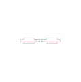 CTLS RECESSED POWER FLEX CONNECTOR BL
