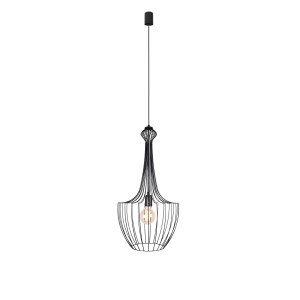 Lampa wisząca nowoczesna LUKSOR S czarny