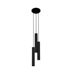 Lampa wisząca 3-punktowa EYE L czarny