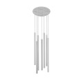 Lampa wisząca LASER 490 VII biały