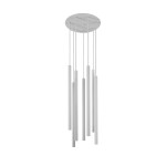 Lampa wisząca LASER 490 VII biały