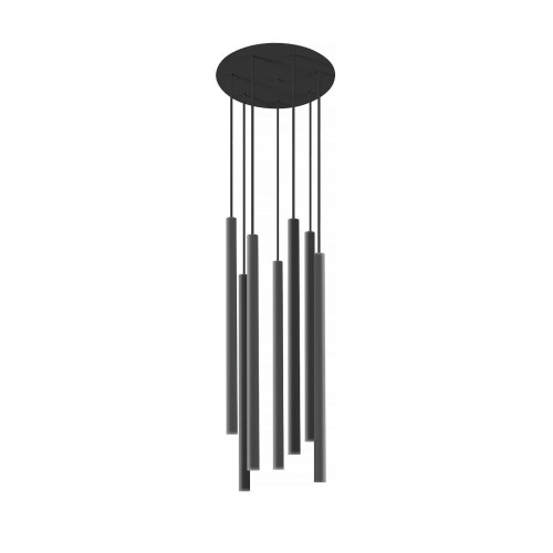 Lampa wisząca LASER 490 VII czarny