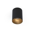 Lampa punktowa natynkowa EYE TONE I czarny/złoty