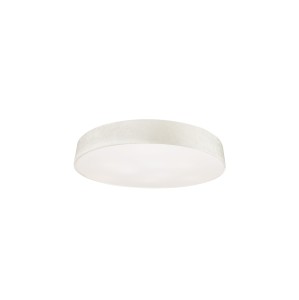 Lampa sufitowa/plafon 9-punktowy z aksamitu LAGUNA kremowy