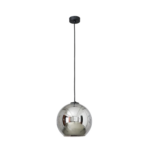 Lampa wisząca nowoczesna POLARIS chrom/czarny