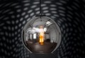 Lampa wisząca nowoczesna POLARIS chrom/czarny