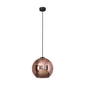 Lampa wisząca nowoczesna POLARIS miedź/czarny