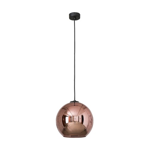 Lampa wisząca nowoczesna POLARIS miedź/czarny