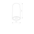 Lampa sufitowa elewacyjna EDESA LED S 3000K IP54 biały