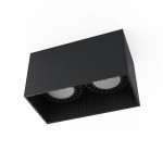 Lampa natynkowa 2-punktowa GROOVE czarny