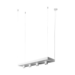 Lampa wisząca nowoczesna 4-punktowa PLANT biały