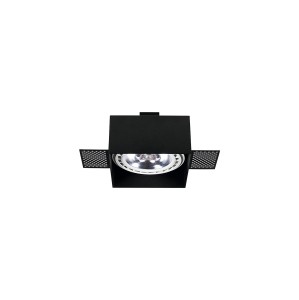Lampa sufitowa punktowa podtynkowa MOD PLUS I czarny