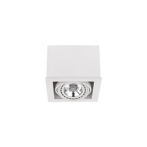Lampa punktowa natynkowa BOX ES111 I biały
