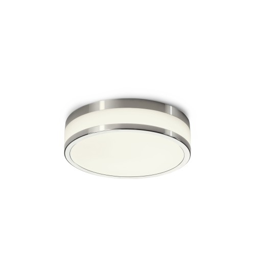 Lampa sufitowa/plafon łazienkowy MALAKKA LED IP44 4000K biały/chrom