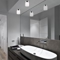 Lampa sufitowa łazienkowa CAYO IP44 biały/chrom