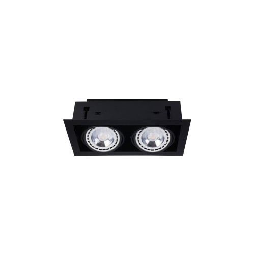 Lampa punktowa podtynkowa DOWNLIGHT II ES111 czarny