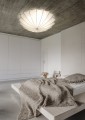 Lampa sufitowa z tkaniny FORM L biały