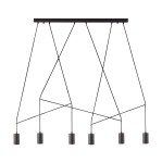 Lampa wisząca listwa IMBRIA VI czarny
