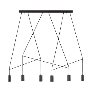 Lampa wisząca listwa IMBRIA VI czarny