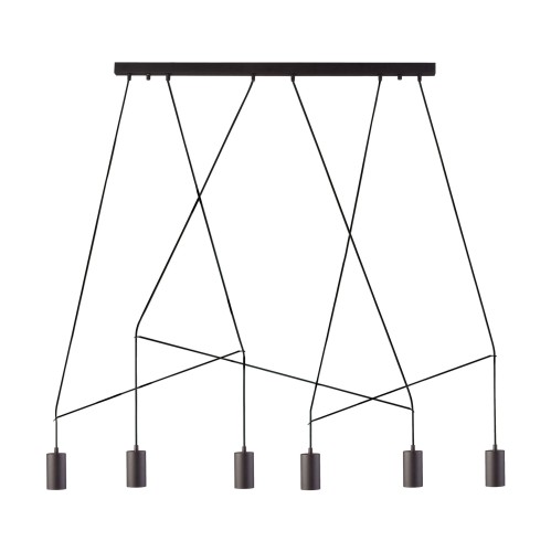 Lampa wisząca listwa IMBRIA VI czarny