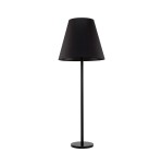 Lampa podłogowa z abażurem MOSS czarny