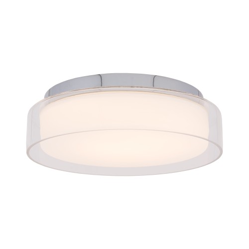 Plafon łazienkowy PAN LED S 4000K IP44 transparentny/chrom