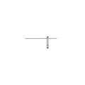 Kinkiet minimalistyczny IMPULSE LED S czarny