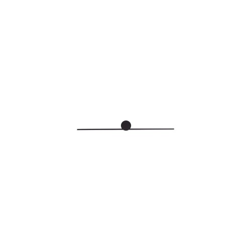 Kinkiet nowoczesny PIN LED S czarny