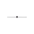 Kinkiet nowoczesny PIN LED M czarny