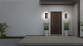 Kinkiet nowoczesny PIN LED L czarny