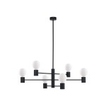 Lampa sufitowa wisząca 6-punktowa RADIUS czarny