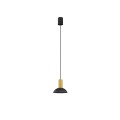 Lampa wisząca 1-punktowa HERMANOS C czarny/mosiądz