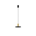 Lampa wisząca 1-punktowa HERMANOS B czarny/mosiądz