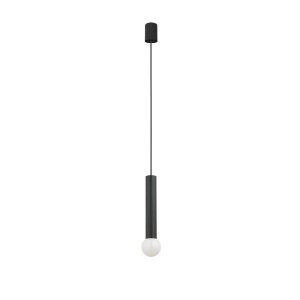 Lampa wisząca 1-punktowa BATON czarny