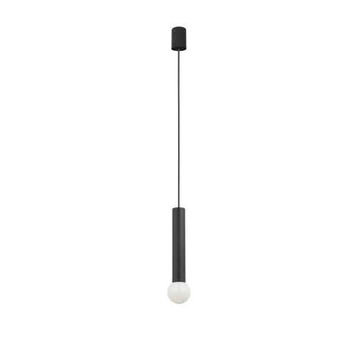 Lampa wisząca 1-punktowa BATON czarny