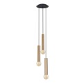 Lampa wisząca 3-punktowa BATON mosiądz