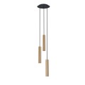Lampa wisząca 3-punktowa BATON mosiądz