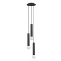 Lampa wisząca 3-punktowa BATON czarny