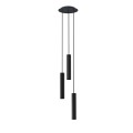 Lampa wisząca 3-punktowa BATON czarny