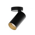 Lampa sufitowa 1-punktowa MONO czarny/złoty