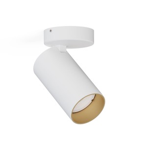 Lampa sufitowa 1-punktowa MONO biały/złoty