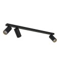Lampa sufitowa 3-punktowa MONO czarny/złoty