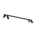 Lampa sufitowa 4-punktowa MONO czarny/złoty