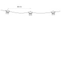 Girlanda ogrodowa FESTOON LIGHTS 9m