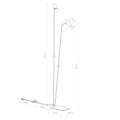 Lampa podłogowa MONO II czarny