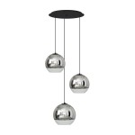 Lampa wisząca 3-punktowa GLOBE PLUS chrom