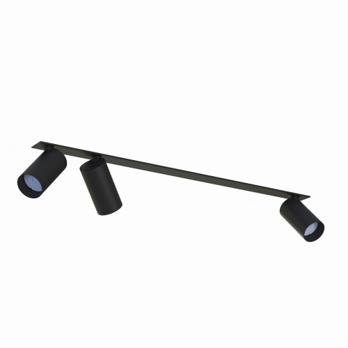 Lampa podtynkowa 3-punktowa MONO SURFACE czarny