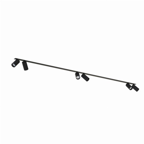 Lampa podtynkowa 6-punktowa MONO SURFACE czarny