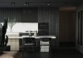 Lampa podtynkowa 6-punktowa MONO SURFACE czarny